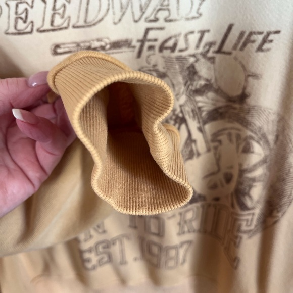 Buckle Vtg Motor Speedway Fast Life Sweatshirt sz Small - Picture 5 of 9